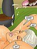 Swallow it all and clean that bbc - Three days in chicago by Interracial comics