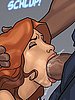 His cock head has my mouth airtight already - Detention 3