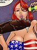 You look fine with a black cock attached to your pretty lips - The flag girls get fucked by Kaos