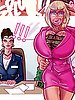 Three guys sure knew how to treat a slutty milf bitch in heat like me - The secret life of Sandy The business trip 2 by Alex comix (Pit parody)