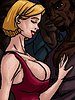 My pussy tinglled at the sound of it - Mother daughter day by Illustrated interracial