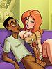 I can't wait to taste the cum in these huge balls - Interracial comics by M00se