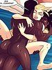 I want both of you to cum in my mouth - School Daze 2  by Black n White comics