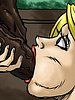 His cock spewed it's tasty treat into my mouth - Adoption of my daughters and I into the tribe by Illustrated interracial