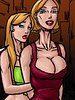 That's what makes it so delicious - Mother daughter day by Illustrated interracial