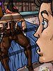 Pushed his dick into her butthole - My cheerleader sister by Illustrated interracial