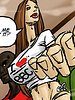 Suck one nipple into his mouth - Glag Girls by Illustrated interracial