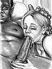 I love when my husband travels on business - Interracial art by Janus