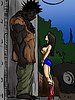 Her wet pussy golds stretch - Farm girl by Illustrated interracial