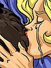 Pump Elizabeth full of his black slave sperm - Manza by Illustrated interracial