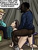 It's squeezing my cock hard - A Favor for the Homeless by Illustrated interracial