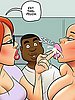 Betty Crocker here is a gaper, cum on her ass - Hot for Ms. Cross by dirty comics