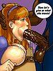 Drool on my nigger dick you big tit tied slut - Scandalous Daphne part 3 by Pit parody