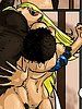 He watches her ass wiggle - The Homeless man's new wife by Illustrated interracial