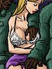 They took her black to the garage - The good wife by Illustrated interracial