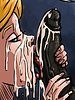 Came all over her face - Mother daughter day by Illustrated interracial
