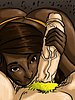 Licking my balls - Black cuck by Illustrated interracial